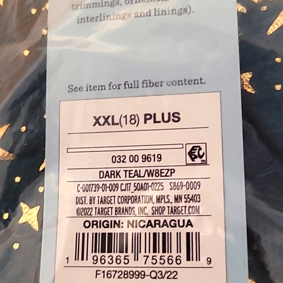 Lot of 2 Cat & Jack Girls lightweight Jacket/Hoodie Size XXL (18) Plus Teal - Picture 4 of 4